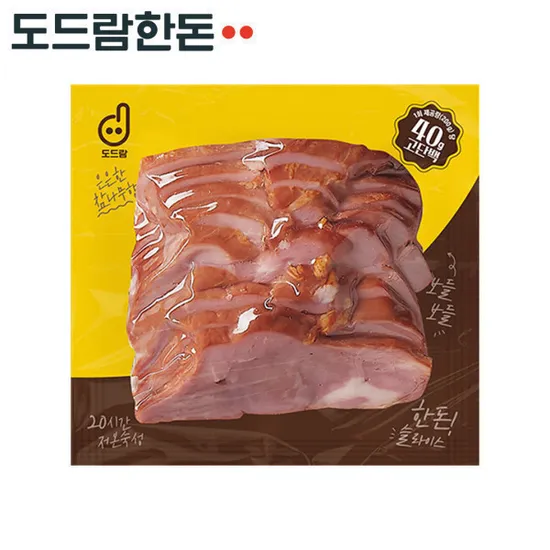 도드람한돈 훈제 안심 200g 8팩 1.6kg