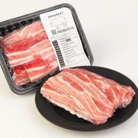 국내산 한돈 대패 삼겹살 1.2kg