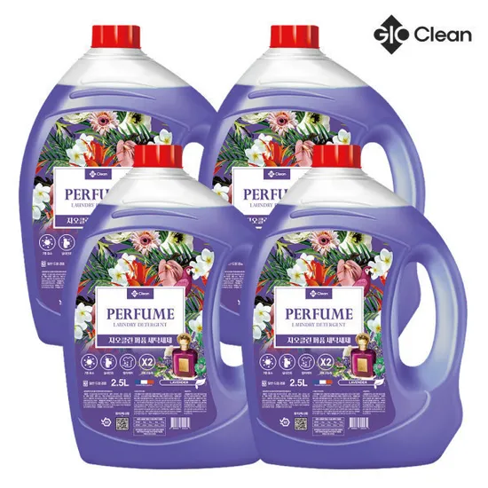 퍼퓸 세탁세제 2.5L 4개