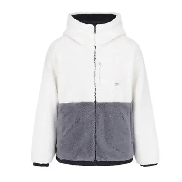 폴햄 리버서블 후드 플리스 패딩 점퍼