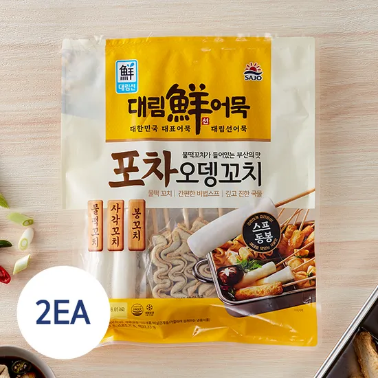 대림선 포차오뎅꼬치 420g 2개