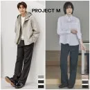 프로젝트엠 간절기 사방스판 슬랙스 2장