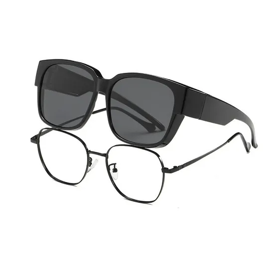 오버핏 안경 합체 썬그라스 1개