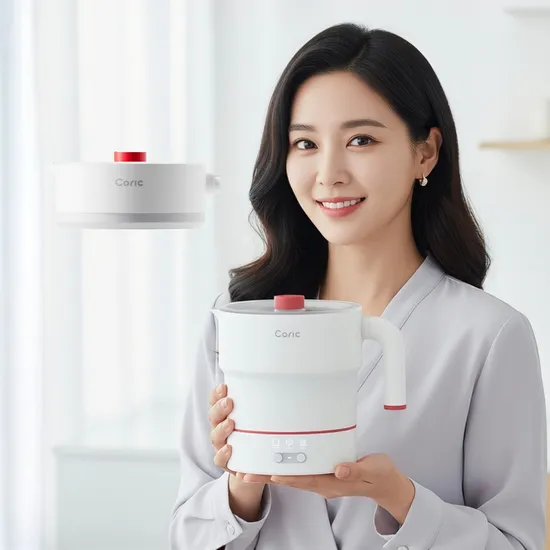 코릭 접이식 전기포트