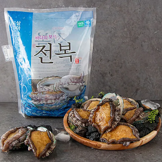 완도산 활전복 6-8미 1kg