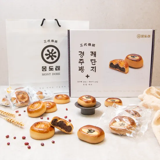 경주빵 깨단지 선물세트 30입