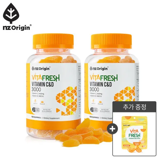 비타프레쉬 비타민CD 3000 100구미 2통