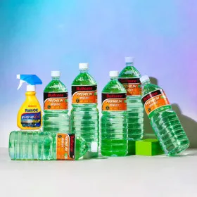 레인OK 에탄올워셔액 1.8L 6개 발수코팅세정제