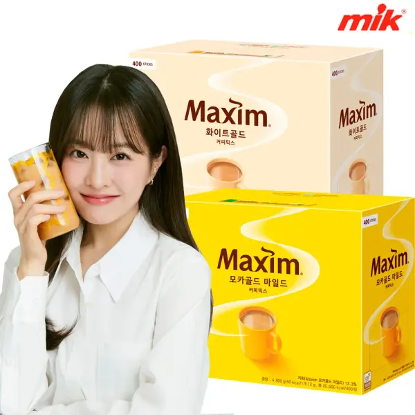 맥심 모카골드 화이트골드 커피믹스 400T