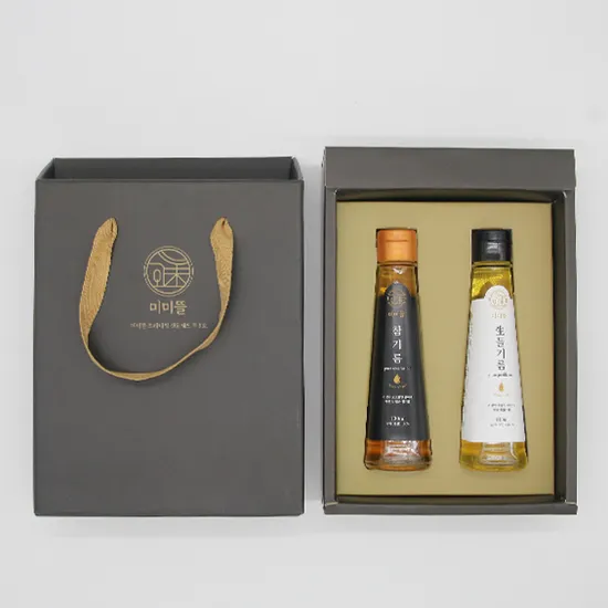 저온압착 참기름 100ml 생들기름 100ml