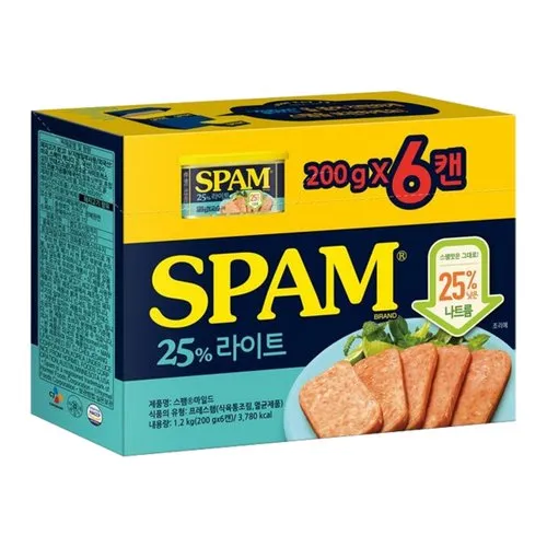 스팸라이트 200g 18개