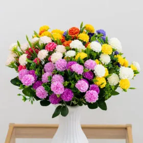 고급 성묘 조화꽃 종류 다양 1부쉬