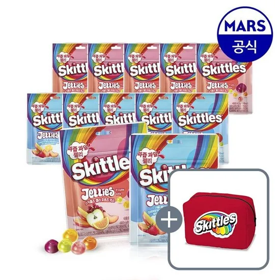 스키틀즈 젤리 42.5g 12개