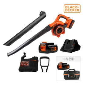 블랙앤데커 GWC3600L20 무선 송풍기 흡입기 2IN1 브로워 40V 배터리 공구가방 증정