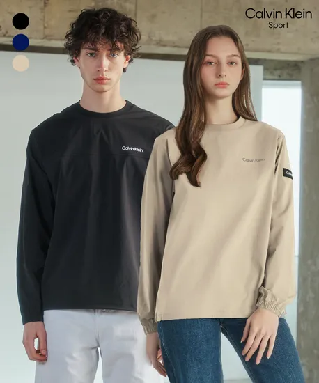 캘빈클라인 나일론 우븐 맨투맨