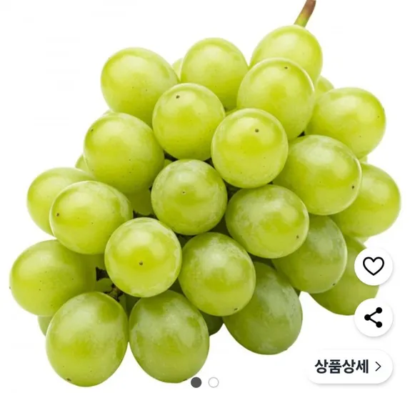 샤인머스캣 2kg (4~6수)