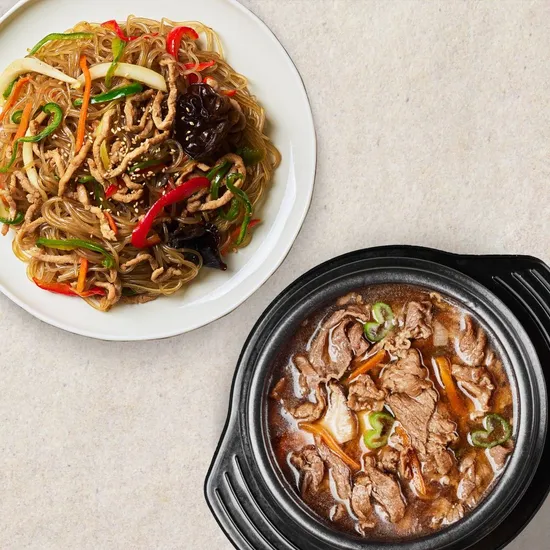 쿡솜씨 뚝불 잔치잡채 2인분