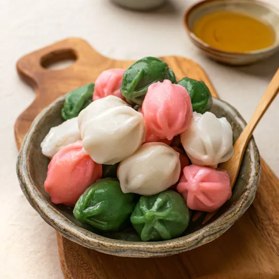 말랑하고 쫀득한 삼색 꿀떡 2kg 또는 삼색 바람떡 2kg 또는 꿀떡 1kg + 바람떡 1kg 택1