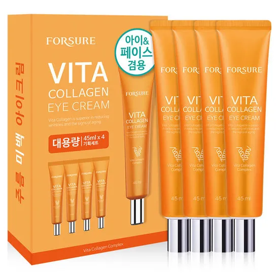 포슈어 미백 콜라겐 아이크림 45ml 4개 세트