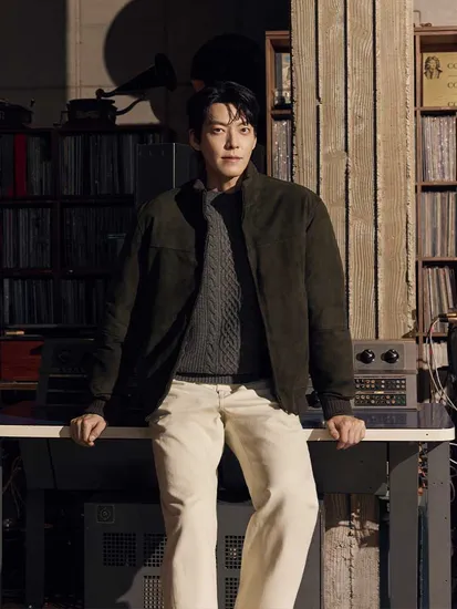 파렌하이트 크링클 블루종 점퍼