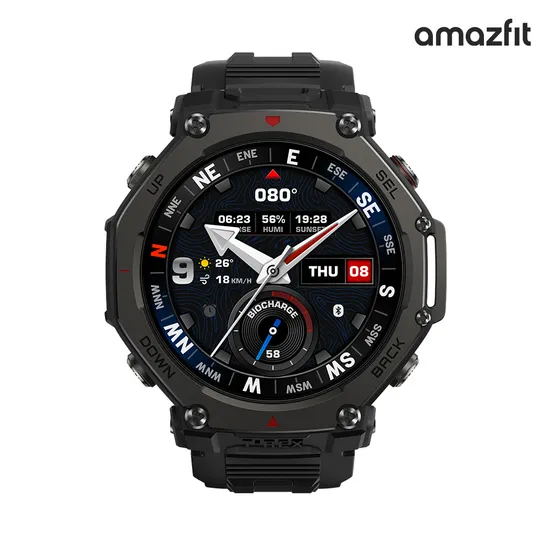 어메이즈핏 티렉스3 프로 블랙 48mm 스마트워치