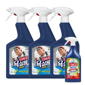 홈스타 맥스프레쉬 욕실용 세정제 900ml 3개, 홈스타 주방용 세정제 900ml 1개