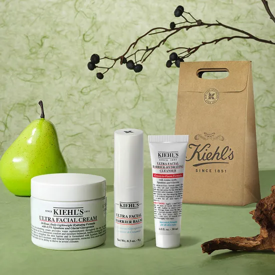 키엘 수분크림 50ml 스틱 밤 세트 아미노 장벽 클렌저 30ml