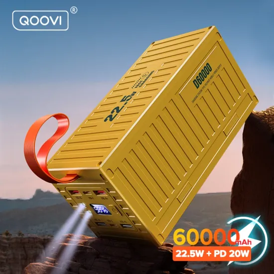 QOOVI 60000mAh 보조배터리 22.5W PD QC 3.0 ($18.99/무료)