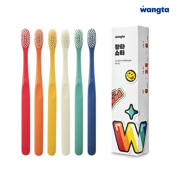 왕타 쇼티 칫솔 6개입X2세트 총 12개