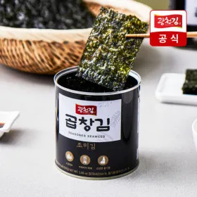 광천김 곱창캔김 30g x 5개 1캔당 54매입