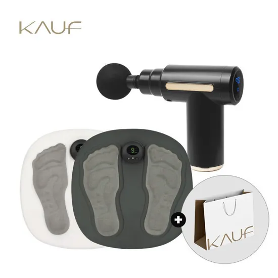 무선 마사지건 + EMS 발 마사지기