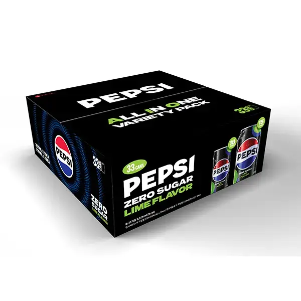 펩시 제로슈거 라임향 올인원 버라이어티팩 210ml 18개 + 355ml 15개