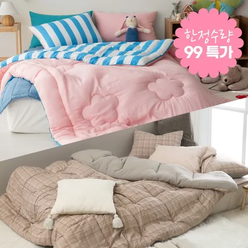 올리비아데코 순면 모달 알러지케어 차렵이불 S/Q