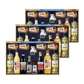 청정원 행복고급2호 3개입 선물세트