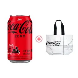 코카콜라 제로 350ml 24개 + 코카콜라 리유저블백