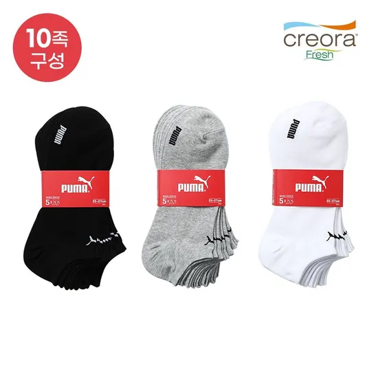 푸마 크레오라 스니커즈 양말 0팩 10개