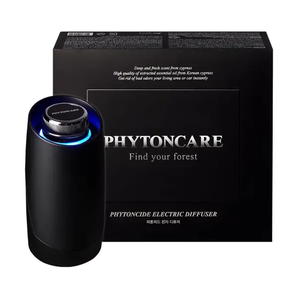 JW생활건강 피톤케어 차량방향제 세트 블랙/컬러 3종