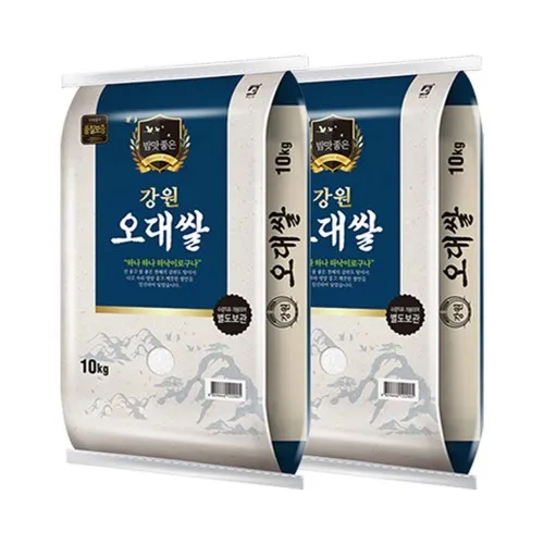 25년 밥맛좋은강원오대쌀 20kg