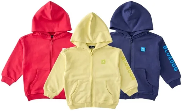 블루독 키즈 집업 점퍼