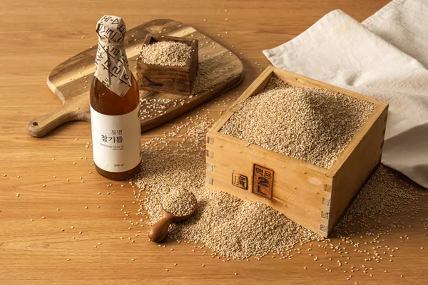 동명 저온 압착 참기름 350ml x 2개