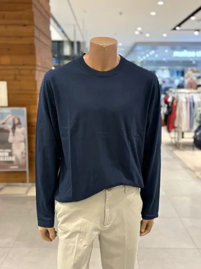 지오다노 무지 긴팔티 3장