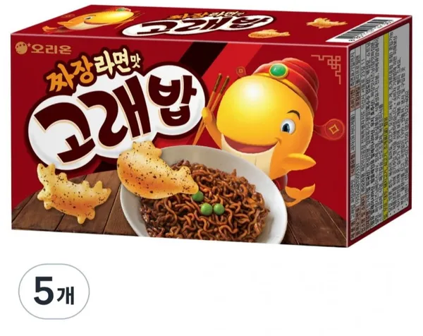 고래밥 짜장라면맛 5개