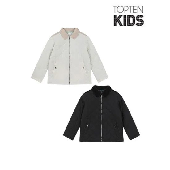 탑텐키즈 간절기 경량퀄팅점퍼