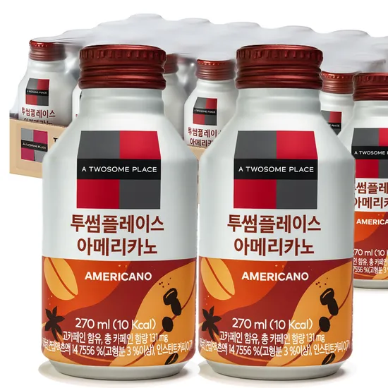 투썸플레이스 아메리카노 270ml 24캔