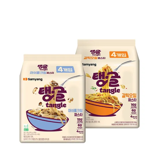 탱글단백질파스타 2종세트 봉지면