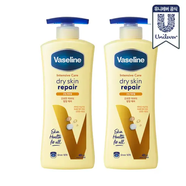 바세린 로션 400ml 2개