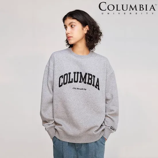 컬럼비아유니버시티 스웻셔츠 크라운네이비