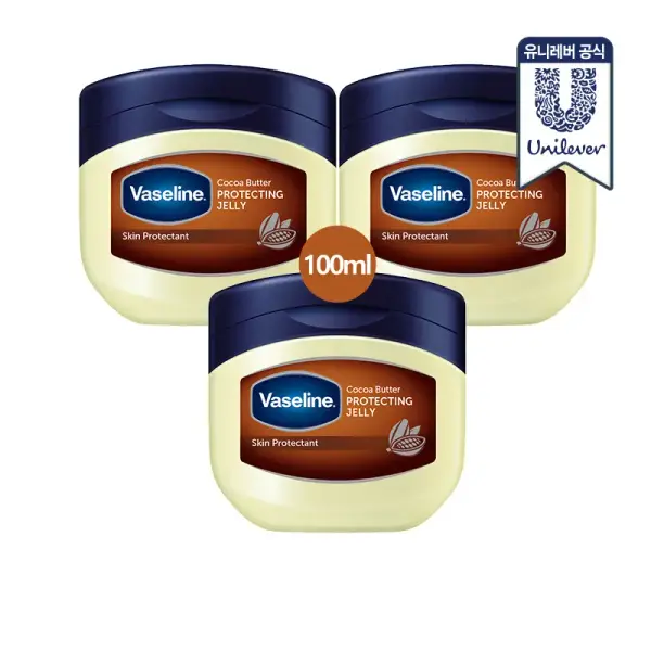 바세린 젤리 코코아 100ml 3개