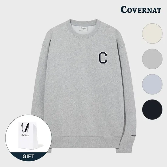 커버낫 C로고 맨투맨