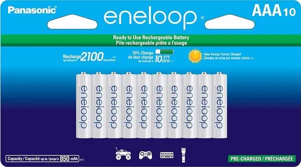 파나소닉 에네루프 AAA 충전지 10개